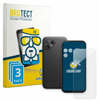 Produktbild von 3x BROTECT Schutzglas für Fairphone 5 (Display+Kamera) Schutzfolie Panzer Folie Glas Display Schutz klar
