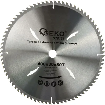 Obrázek produktu pro GEKO Kotouč pilový do dřeva, 400x30 mm, 80T, G78158