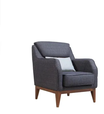 Produktbild von Moderne Sofagarnitur Designer Dreisitzer Einsitzer Luxus 3-er Sessel