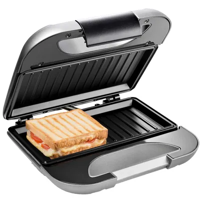 Produktbild von Sendvičovač Grill Princess 01.127003.01.001 Black Grey 750 W