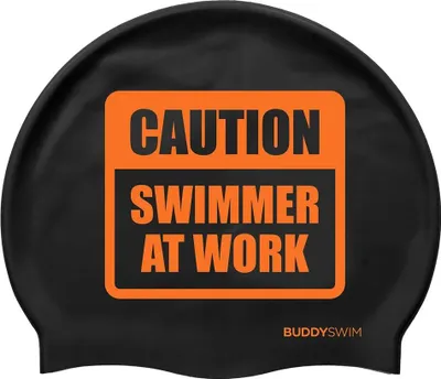 Produktbild von Buddyswim Csw Badekappe Orange  Orange One Size