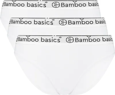 Produktbild von Bamboo Basics Slip Yara - White - 3-Pack, Farbe:White, Größe:M