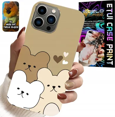 Zdjęcie produktu dla Etui Do Iphone 13 Pro - Miś, Misie Wzory Dla Najmłodszych Dzieci