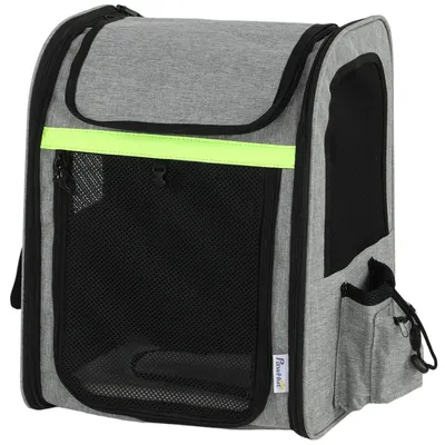 Zdjęcie produktu dla PawHut – rozkładana klatka transportowa dla psów z 5 kieszeniami, 33,5 x 28 x 42 cm