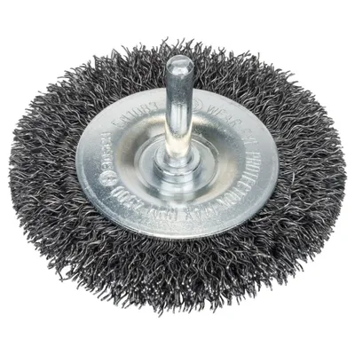 Obrázok produktu pre PRO Kovová čistiaca kefa s rovným hriadeľom, 75 x 0,3 mm