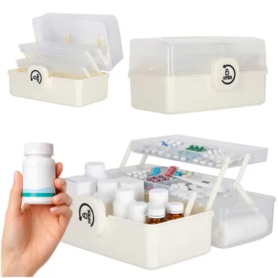 Produktbild von KIK - Medikamenten-Organizer 29x16x15cm