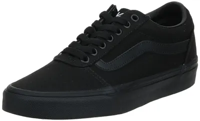 Productafbeelding van Vans Ward, voor heren, volwassenen, modieuze sneakers, zwart, effen, vetersluiting