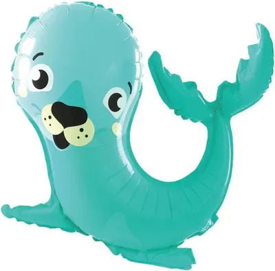 Image de SEAL Folienballon Ocean Birthday 45x63cm