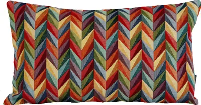 Produktbild von Gobelin Dekorativer Kissenbezug für Sofa Schlafzimmer Wohnzimmer, MEHRFARBIG ZIGGY, 40x60