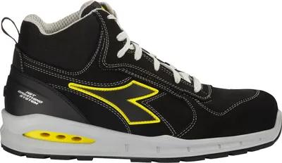 Immagine prodotto di Scarpa antinfortunistica Diadora RunNet AB MID C0200 S3S nera, conforme alla norma EN ISO 20345:2022 S3S FO SR  Taglia 42