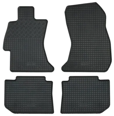Gummifußmatten Set für Subaru Impreza WRX (2014-) + XV (2012-), 4-teilig