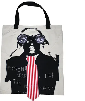 Produktbild von Stofftasche XXL mit Applikation - Beobachter - riesiger Stoffbeutel