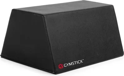 Immagine prodotto di Panca multifunzionale per esercizi per glutei, marca Gymstick, colore nero, dimensioni 30 x 60 x 45 cm