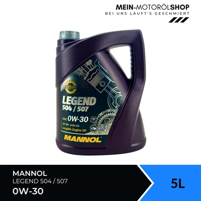 Produktbild von Mannol Legend 504/507 0W-30 5 Liter