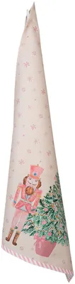 Produktbild von Clayre & Eef PNC42C Küchentuch 50 x 70 cm, beige-rosa, Baumwolle