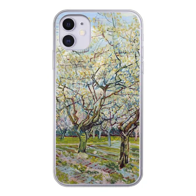 Produktbild von MuchoWow® Handyhülle Schutzhülle Hülle für iPhone 11 Blühender Obstgarten - Vincent van Gogh Silikon Softcase Handy Hülle - Handytasche