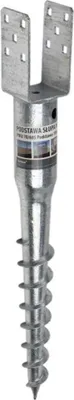 Produktbild von Pfostenträger Stahlanker 90x685mm Bohrer
