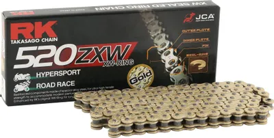 Produktbild von Rk Kette 520 zxw 98 n Gold Gold offen