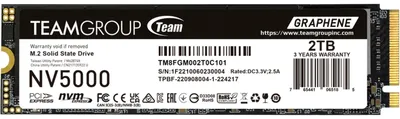 Obrázok produktu pre Team Group NV5000, 2 TB, M.2, 5000 MB/s