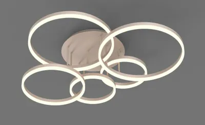 Produktbild von GEETI Deckenleuchte Ravello 60W 6000lm 3000K beige