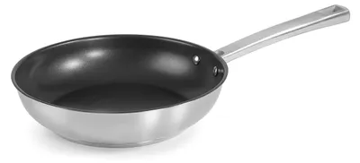 Produktbild von Lacor Bratpfanne Edelstahl mit QuanTanium® Antihaftbeschichtung - Ø 28 cm Induktionsgeeignet