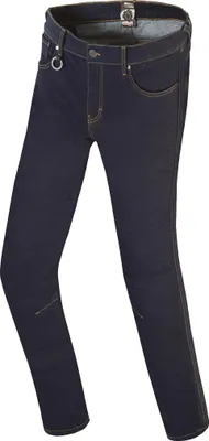 Produktbild von Bogotto Jokisu Damen Motorrad Jeans, dunkelblau, 36/34