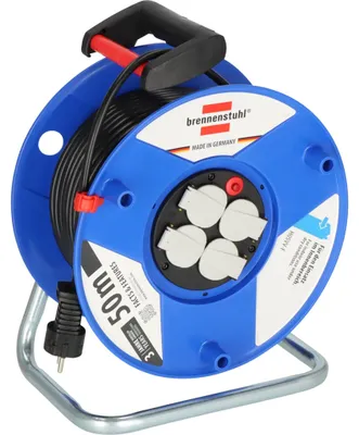 Produktbild von Brennenstuhl Garant, IP20, Industrie/Baustellen-Kabeltrommel, 50m, 1 Stk.