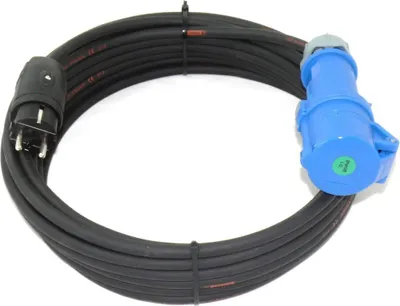 Produktbild von Schuko Stecker auf CEE Kupplung TITANEX H07RN-F 3G1,5 3G2,5 IP44 5-50m, Querschnitt:3x1.5mm², Länge:35m