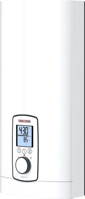 Produktbild von STIEBEL ELTRON DHE 18/21/24 Elektronisch geregelter Durchlauferhitzer, umschaltbar, ECO-Modus, hinterleuchtetes Multifunktionsdisplay, 2 Memory Tasten, gradgenaue Wunschtemperatur, 400V, 202656