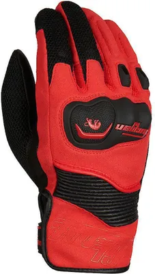 Produktbild von Furygan Dust D3O Motorradhandschuhe, schwarz/rot, M