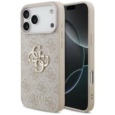 Obrázok produktu pre Puzdro Guess Hardcase 4G s veľkým kovovým logom pre iPhone 17 Pro Max / 18 Pro Max, ružové