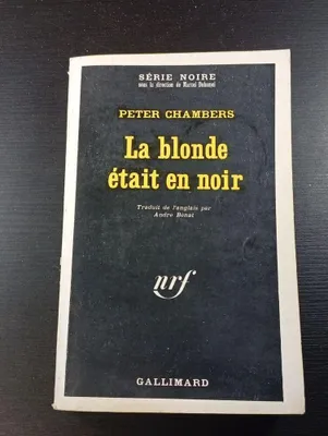 Image de La blonde était en noir