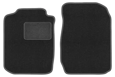 Immagine prodotto di Tappetini anteriori in moquette per Toyota Corolla E11 1997-2001 (hatchback) – 2 pezzi, grigio grafite, su misura – Wielganizator LUX