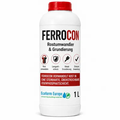 Productafbeelding van Ferrocon Roestomzetter - Roestoplosser - Roestverwijderaar voor auto, huis, tuin - 1 liter - 8 m2