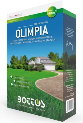 Immagine prodotto di Olimpia - 1 Kg Bottos seme professionale per prato