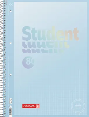 Image de BRUNNEN 10692832 Collegeblock A4 Lin.28 Pastell blau