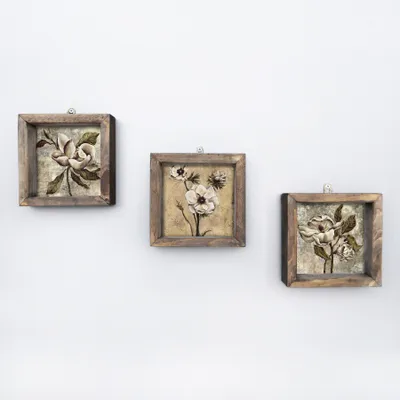 Zdjęcie produktu dla Wallity, Almıla- EVL4620, Kolorowy, Obraz na płótnie, 15 x 15 cm, Malowanie: 100% MDF (Grubość: 3 mm)