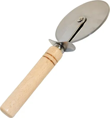 Image de Couteau à pizza 22 cm | Lame à pizza | Couteau rotatif à pâte | Accessoire de cuisine tranchant | Pizza Cutter | Pizza Messer | Coupe Pizza