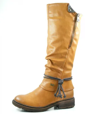 Produktbild von Rieker 94758-24 Schuhe Damen Stiefel Warmfutter Rieker-Tex, Größe:36 EU, Farbe:Braun