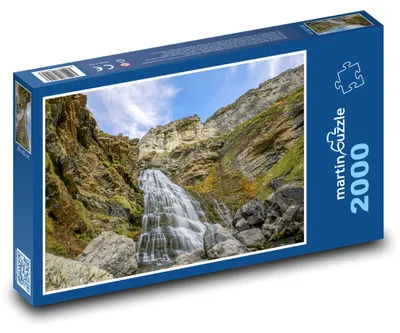 Obrázok produktu pre Puzzle 2000 Vodopád medzi skalami - martinpuzzle