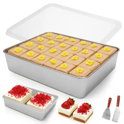 Image de Omgoods - Moule à gâteau avec couvercle et spatules