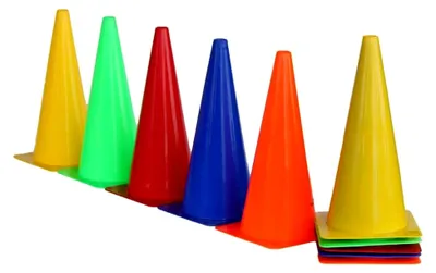 Produktbild von Markierkegel, 38 cm, rot für Agility Hundesport und Hundetraining