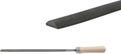 Produktbild von NAJDER, Halbrundfeile 200mm Hieb 2 (Mittel), HASE-Schnellarbeitsstahl HSS, Metallfeile, Halbschlicht, Universal, Profile, Entgraten