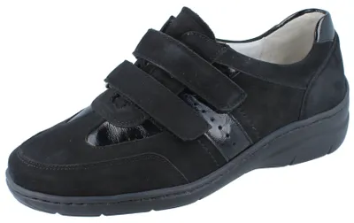 Produktbild von WALDLÄUFER Hania Damen Kletthalbschuhe schwarz - Größe: UK 7,5