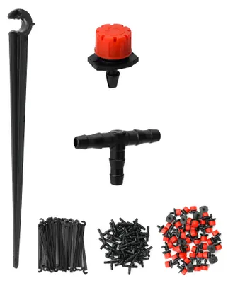 Mikro-Bewässerungsset, 150-teilig, Tropfbewässerung, Garten, Rasen