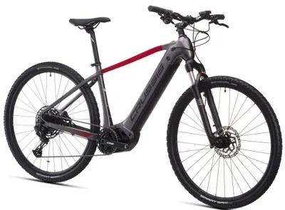 Produktbild von E-Bike Elektrofahrrad Cross 28" Crussis e-Cross 9.11 715Wh 19,88Ah 95Nm 2026 Rahmenhöhe 20" (51 cm) Grau/Metallic