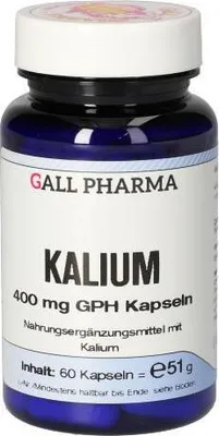 Zdjęcie produktu dla Kapsułki Potassium 400mg GPH, 60 kapsułek