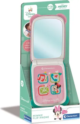 Zdjęcie produktu dla Clementoni Disney Baby 17515, Minnie, 0,75 lat(a), Brzmienie, AAA, Baterie w zestawie