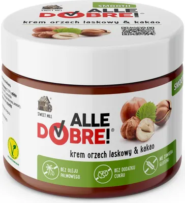 Image de Crème de Noisettes & Cacao - 250g - Sans Sucre - Sans Huile de Palme - Alternative Saine