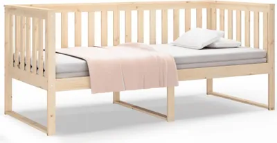 Obrázek produktu pro vidaXL Denní postel bez matrace 90x190 cm z masivního borovicového dřeva